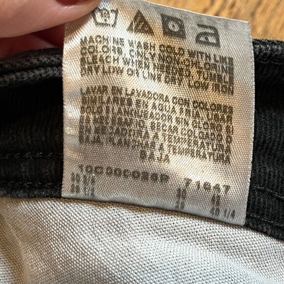 Riders by Lee Black Jeans Size 8P Straight Leg High Rise Petite - Picture 7 of 8